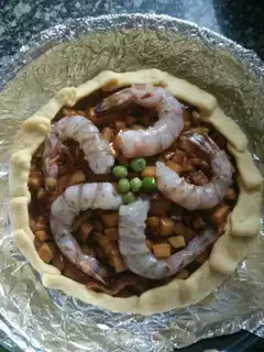 Make Seafood tower step 12