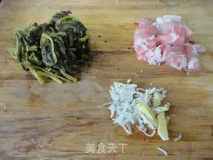 Make Red tofu in the snow step 1