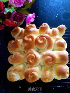 Make ♪ Bread at the bottom of honey step 17