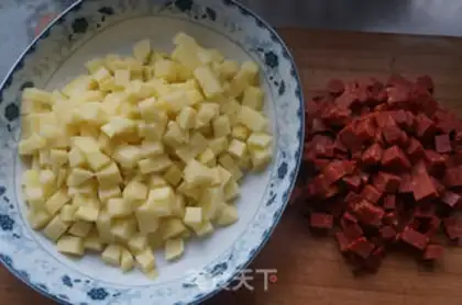 Make French mini-loaf step 1