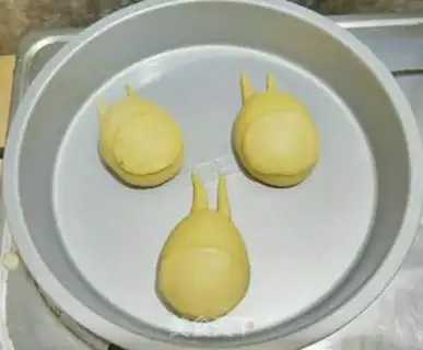 Make Dragon cat bread step 9