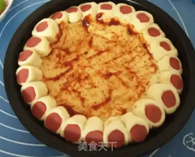 Make The bacon pizza step 18