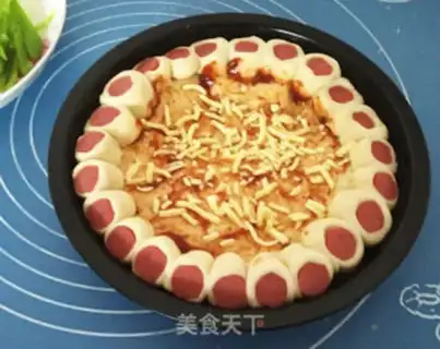 Make The bacon pizza step 19