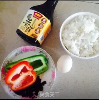 Make Soy sauced rice step 0