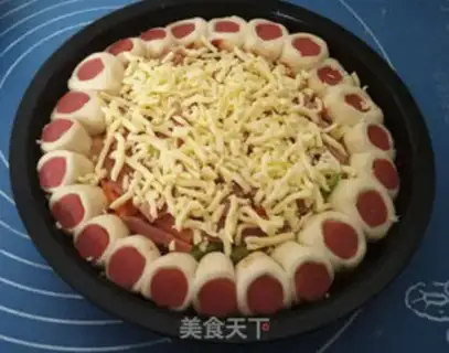 Make The bacon pizza step 23