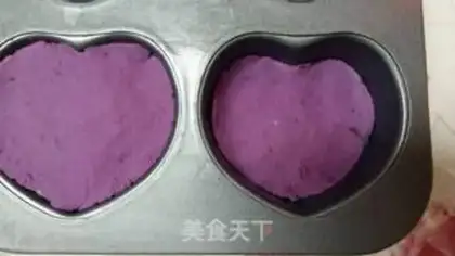 Make Chestnut potato rice cake step 2