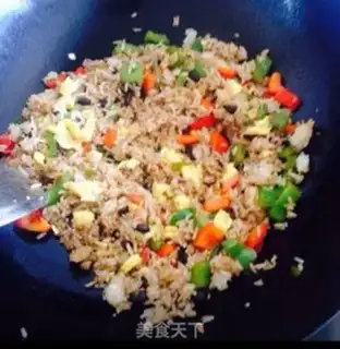 Make Soy sauced rice step 4
