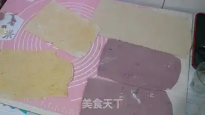 Make Rainbow dumplings step 5