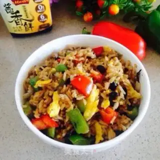 Make Soy sauced rice step 5