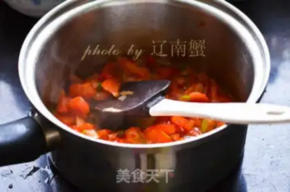 Make Western red soup step 4