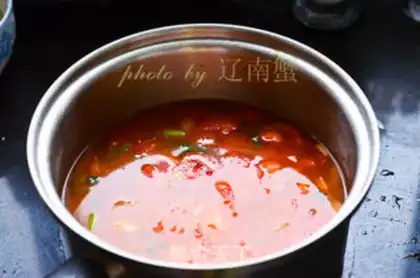 Make Western red soup step 5