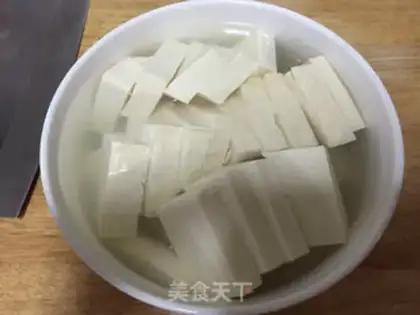 Make Tofu with the hook step 0