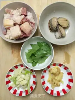 Make Fresh abalone chicken step 1