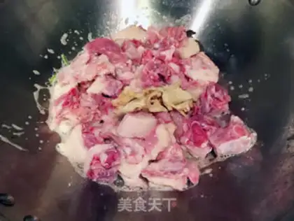 Make Fresh abalone chicken step 2