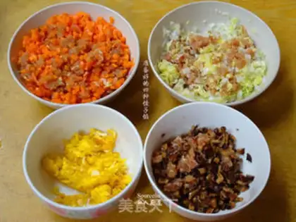 Make Four-Girl dumplings step 0