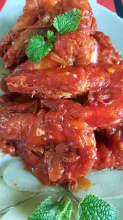 Make Eggplant shrimp step 6