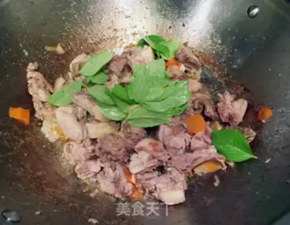 Make Fresh abalone chicken step 5