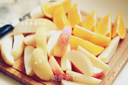 Make Fruit tea step 1