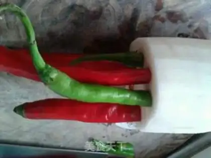 Make Five-colour pickles step 2