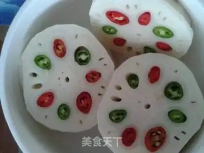 Make Five-colour pickles step 4