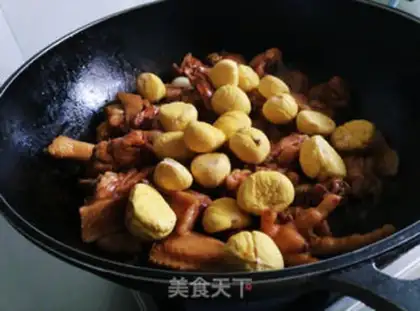 Make Chestnut chicken step 2