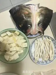 Make Fish-head tofu step 0
