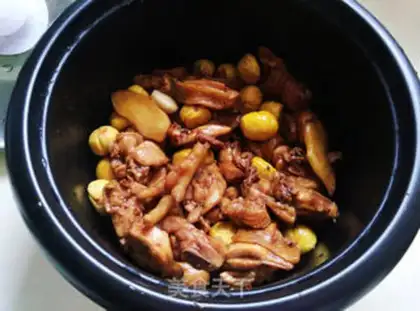 Make Chestnut chicken step 3
