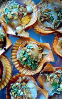 Make Steam scallops step 2