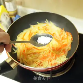 Make Carrot with potatoes step 5