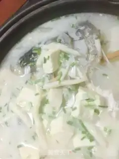 Make Fish-head tofu step 6