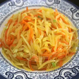 Make Carrot with potatoes step 7