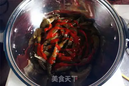 Make Red shrimp step 2