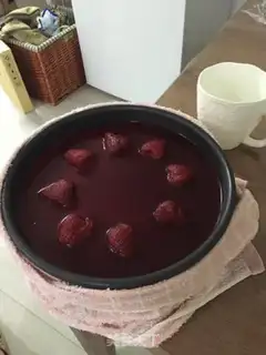 Make Strawberry Moose step 15