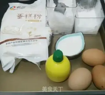 Make Oil-free sponge cake step 0
