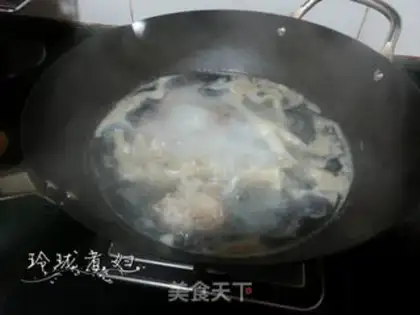 Make Porridge soup with fig and Sydney step 1