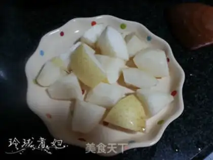 Make Porridge soup with fig and Sydney step 2