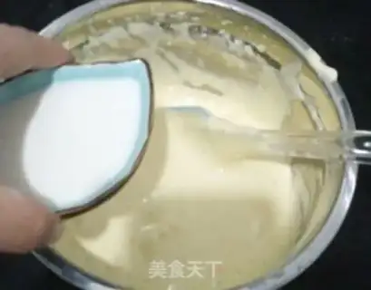 Make Oil-free sponge cake step 7