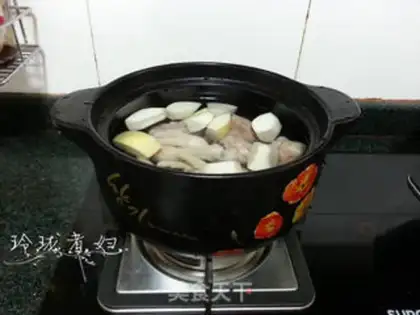 Make Porridge soup with fig and Sydney step 4