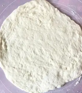 Make No yeast pizza step 2