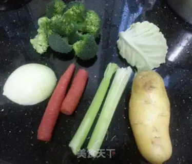 Make Green curry step 0