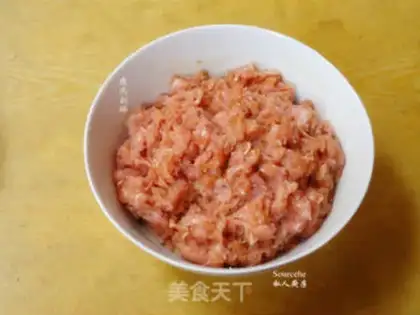 Make Corn paste pork varnish step 0