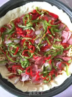 Make No yeast pizza step 5