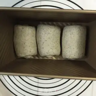 Make Black sesame toast step 9