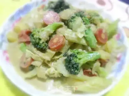 Make Green curry step 5