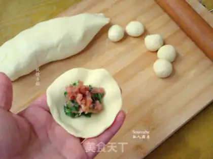 Make Corn paste pork varnish step 3