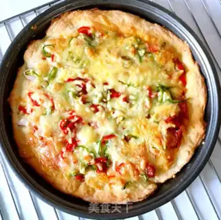 Make No yeast pizza step 8