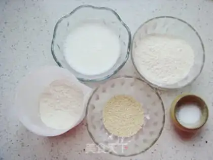 Make Sesame pancakes step 0