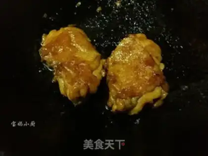 Make Take the chicken-legged rice step 16