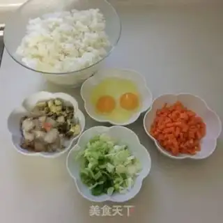 Make Egg fried rice step 0