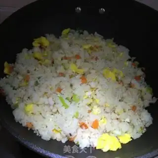 Make Egg fried rice step 7